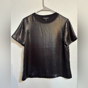 Rag&Bone Black Short Sleeve Women's Top SZ.S